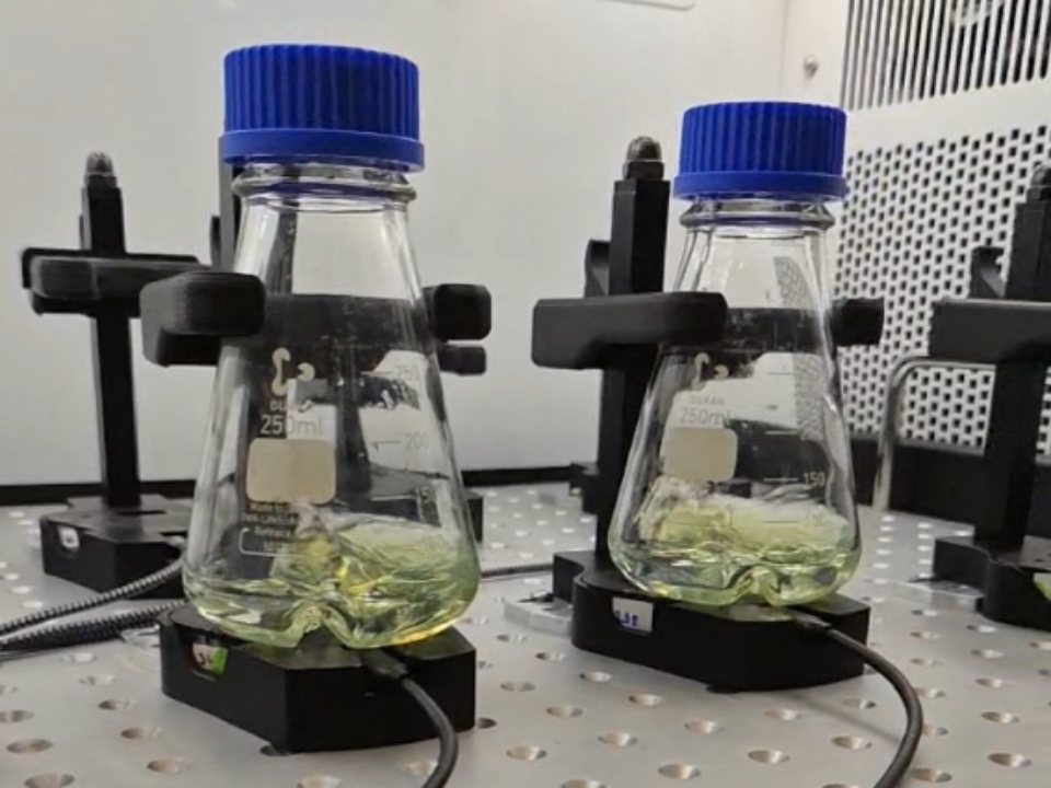 Nanoparticles to the Rescue– A New Way to Monitor DO in Baffled Flasks