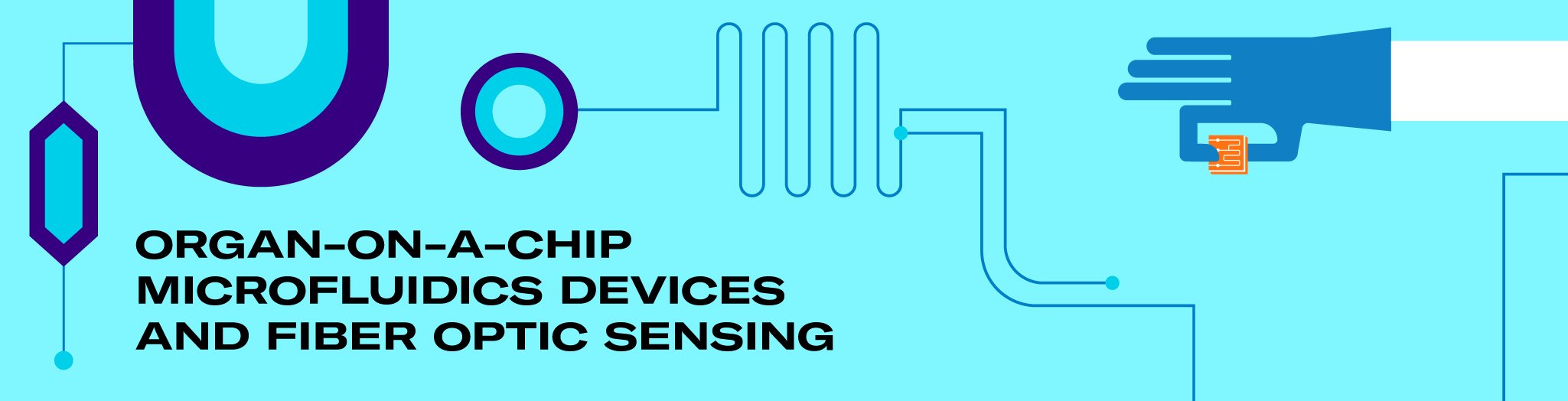 Organ-On-A-Chip Microfluidics Devices and Fiber Optic Sensing