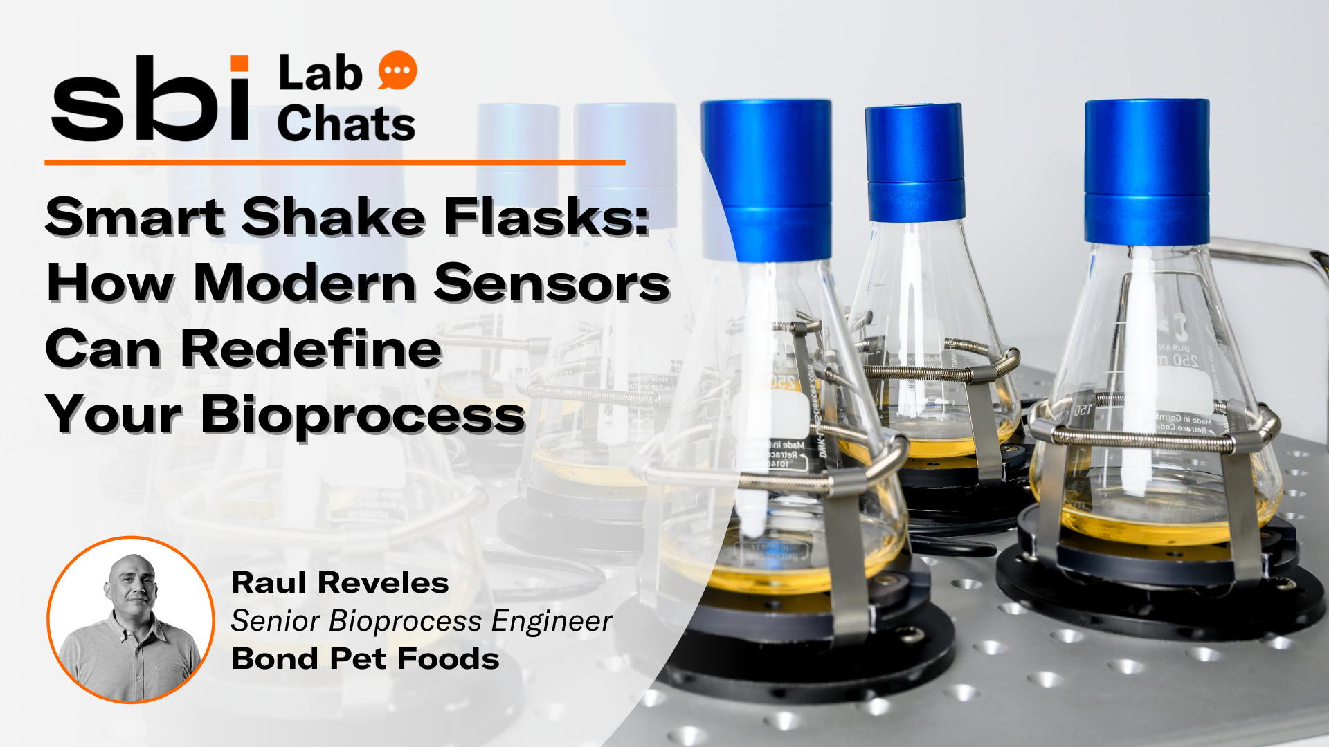 Season 1, Episode 2 - Smart Shake Flasks How Modern Sensors Can Redefine Your Bioprocess - Lab Chats - Thumbnail - Scientific Bioprocessing