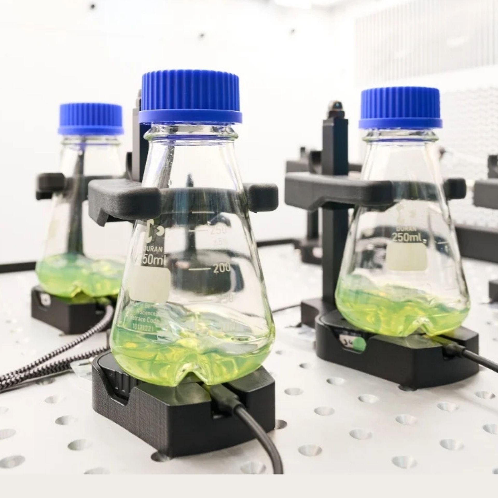 baffled flasks square