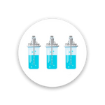 multiple bioreactor system- round icon